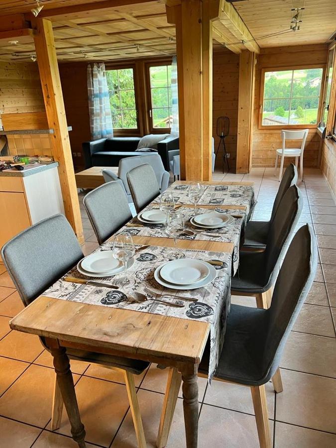 Edelweiss 4 Zi Ferienwohnung In Landhaus Frutigen Zewnętrze zdjęcie