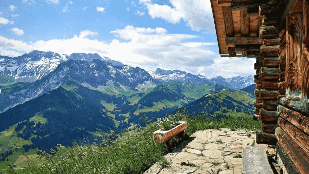 Edelweiss 4 Zi Ferienwohnung In Landhaus Frutigen Zewnętrze zdjęcie