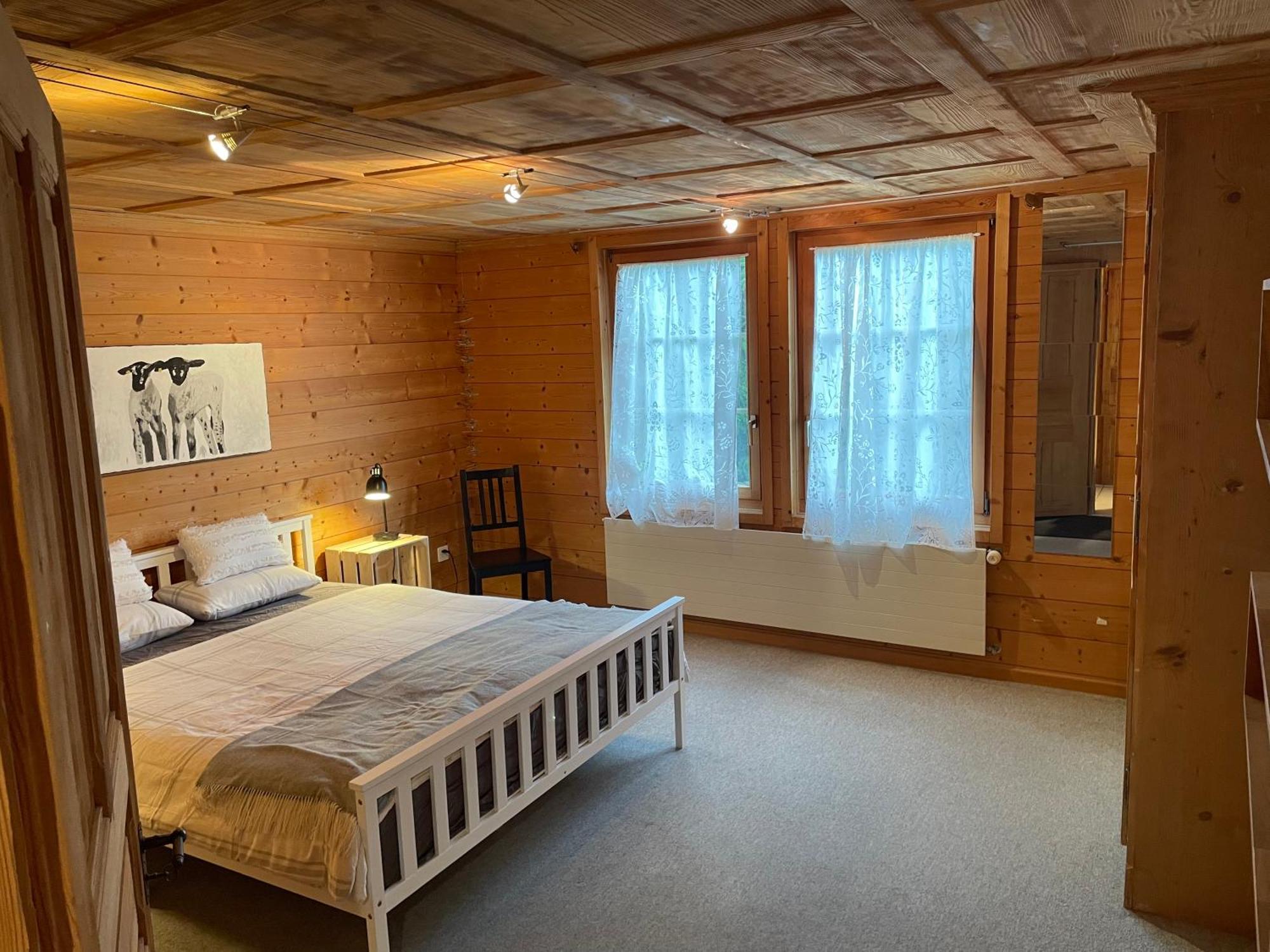 Edelweiss 4 Zi Ferienwohnung In Landhaus Frutigen Zewnętrze zdjęcie